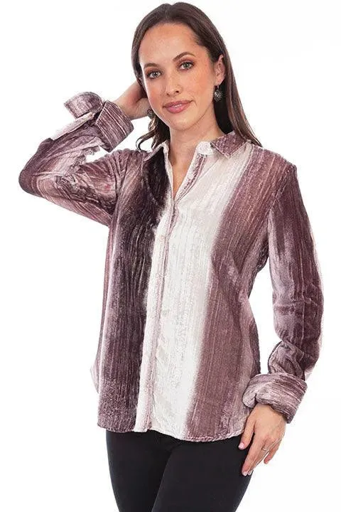 Honey Creek Velvet - Womens Long Sleeve Shirt