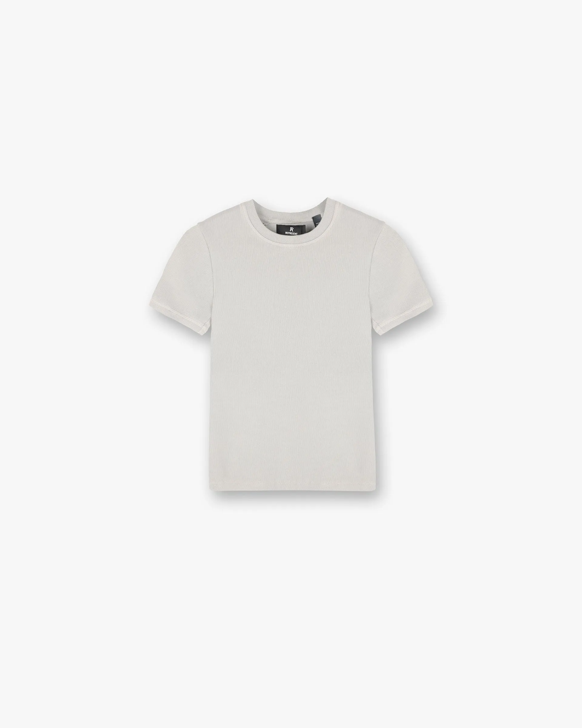 Initial Rib Baby T-Shirt - Storm