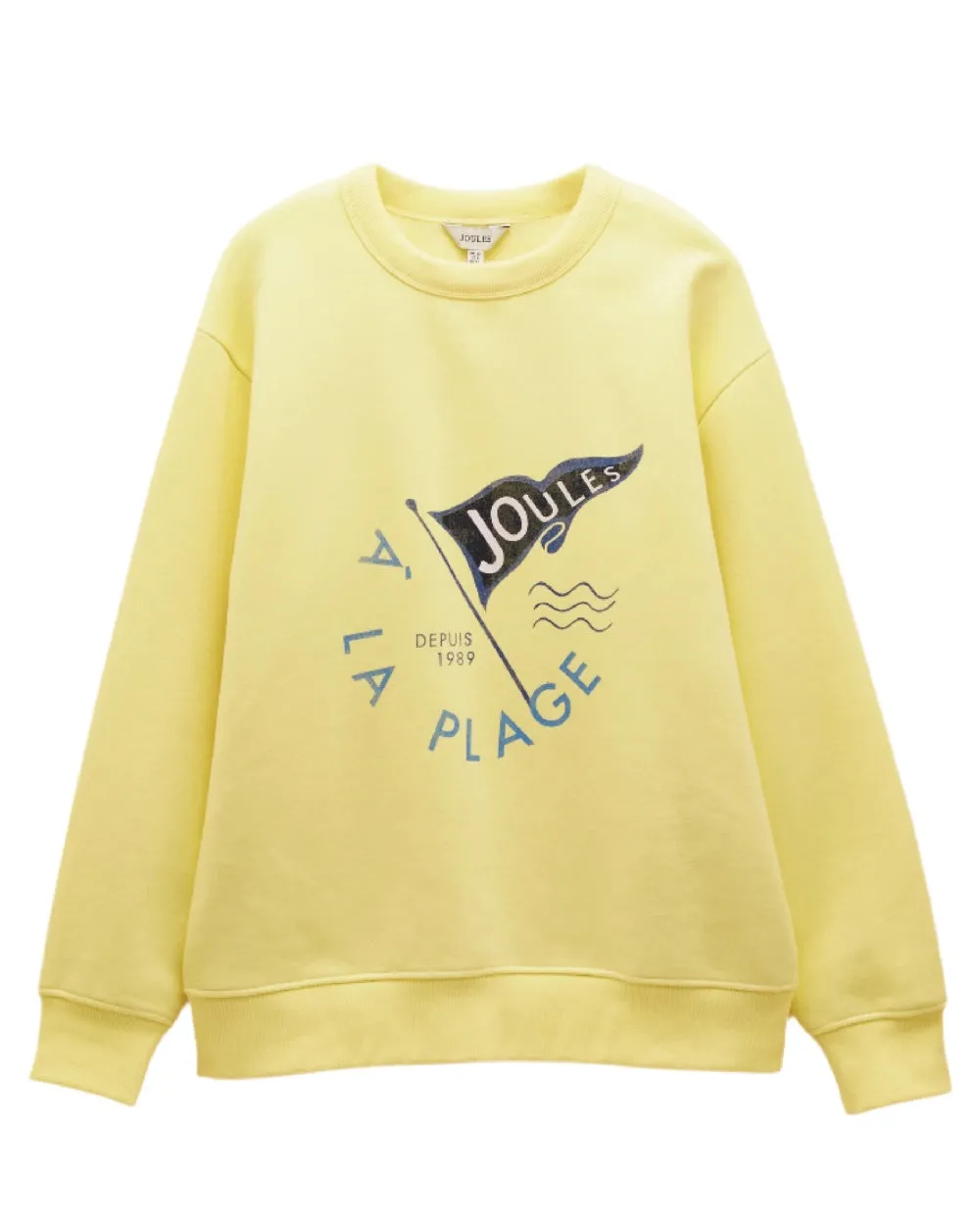 Joules Womens Graphic Crew Neck Sweatshirt