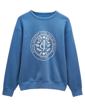 Joules Womens Graphic Crew Neck Sweatshirt