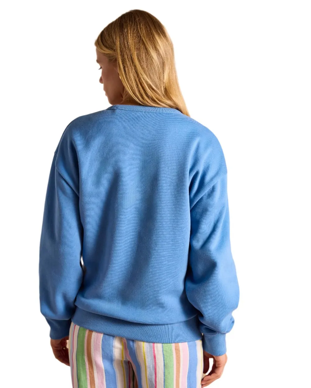 Joules Womens Graphic Crew Neck Sweatshirt