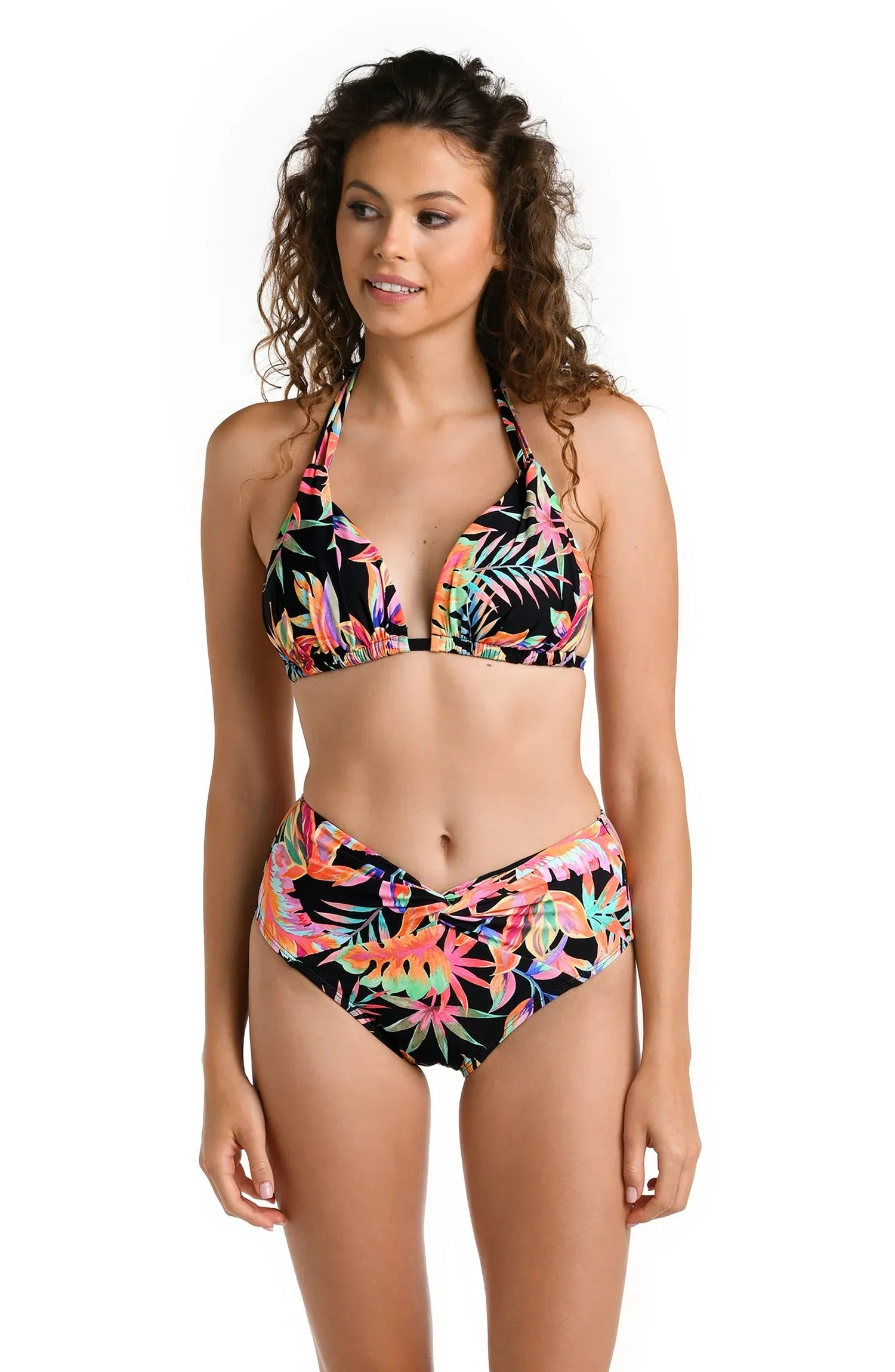 La Blanca Best Escape Halter Triangle Top