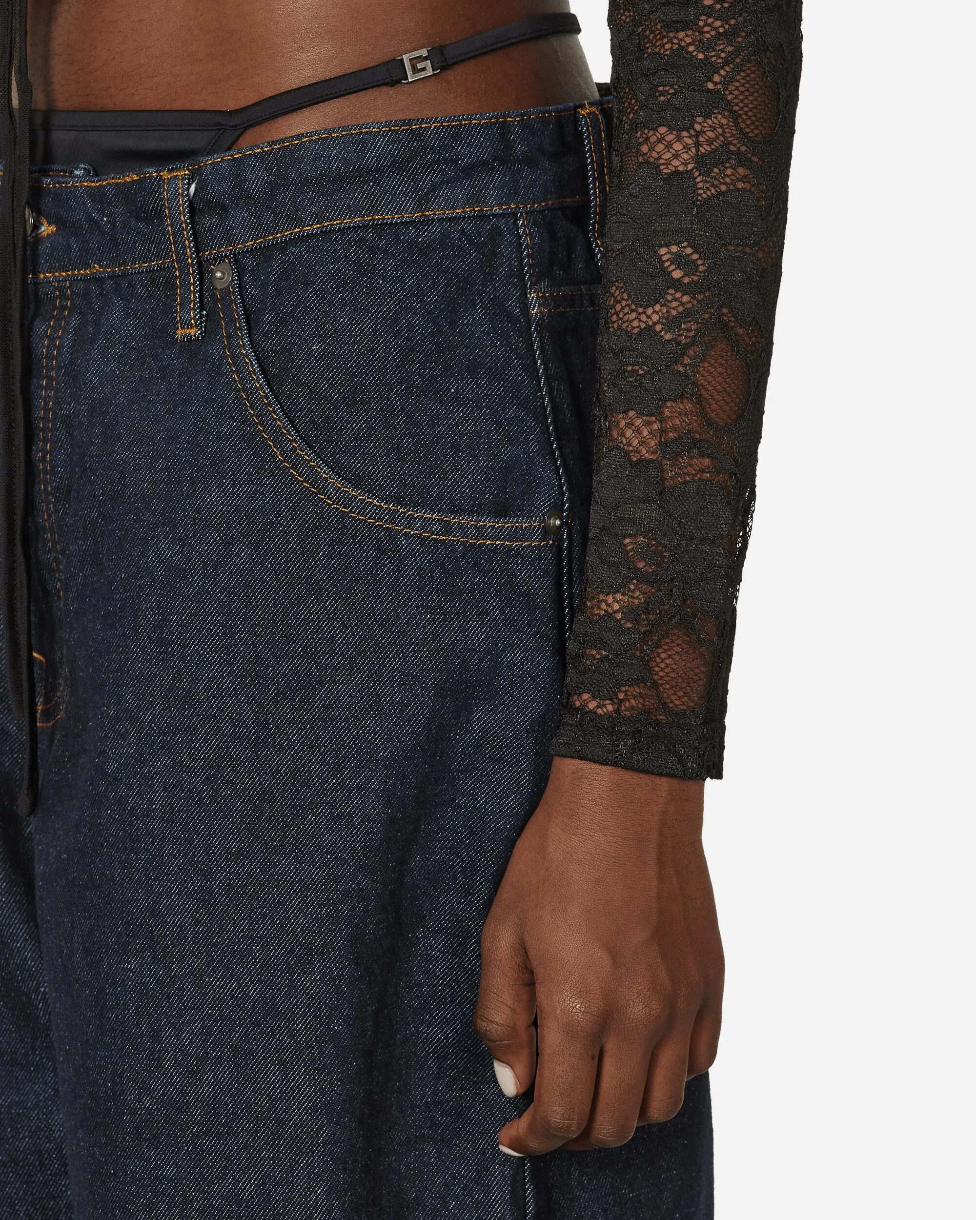 Lace Crop Top Black