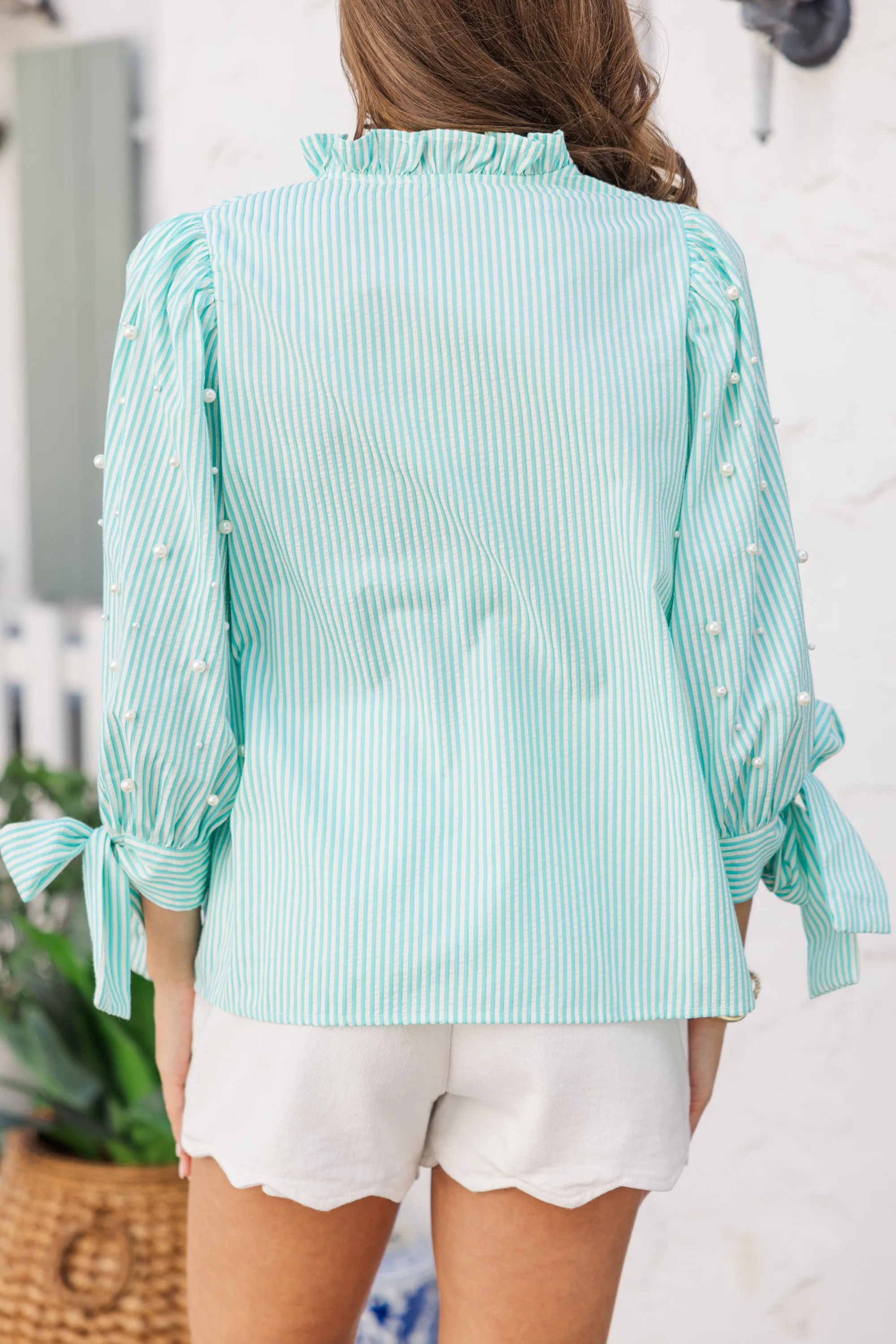 Live For You Mint Green Blouse