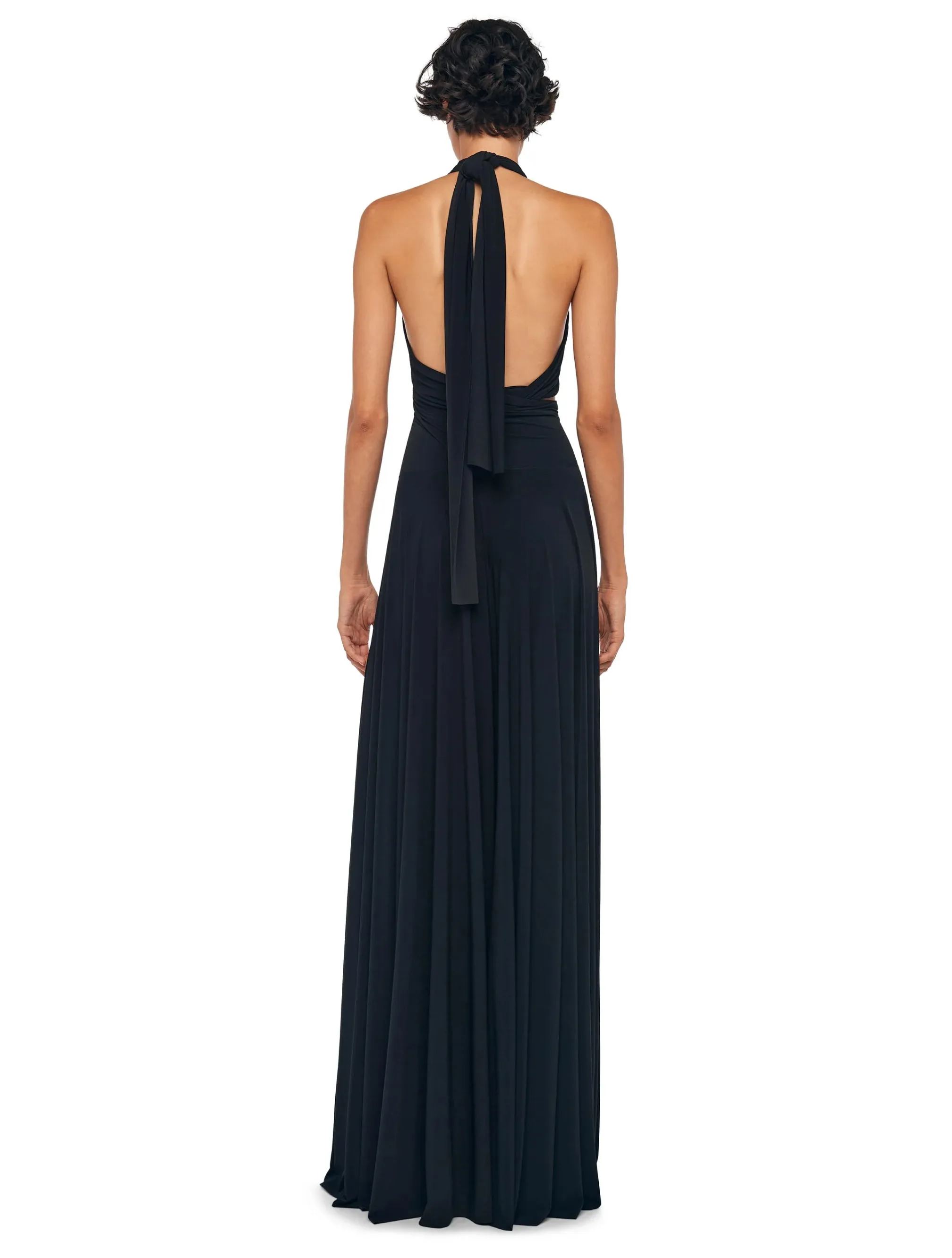 Long Multi Styling Black Dress