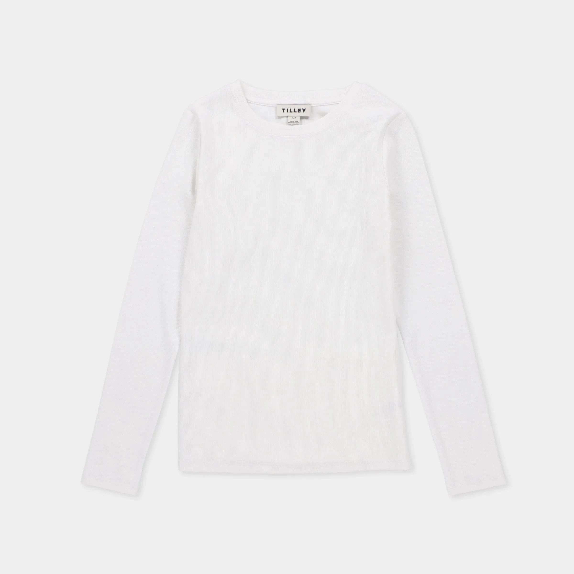 Long Sleeve Tencel Rib Tee
