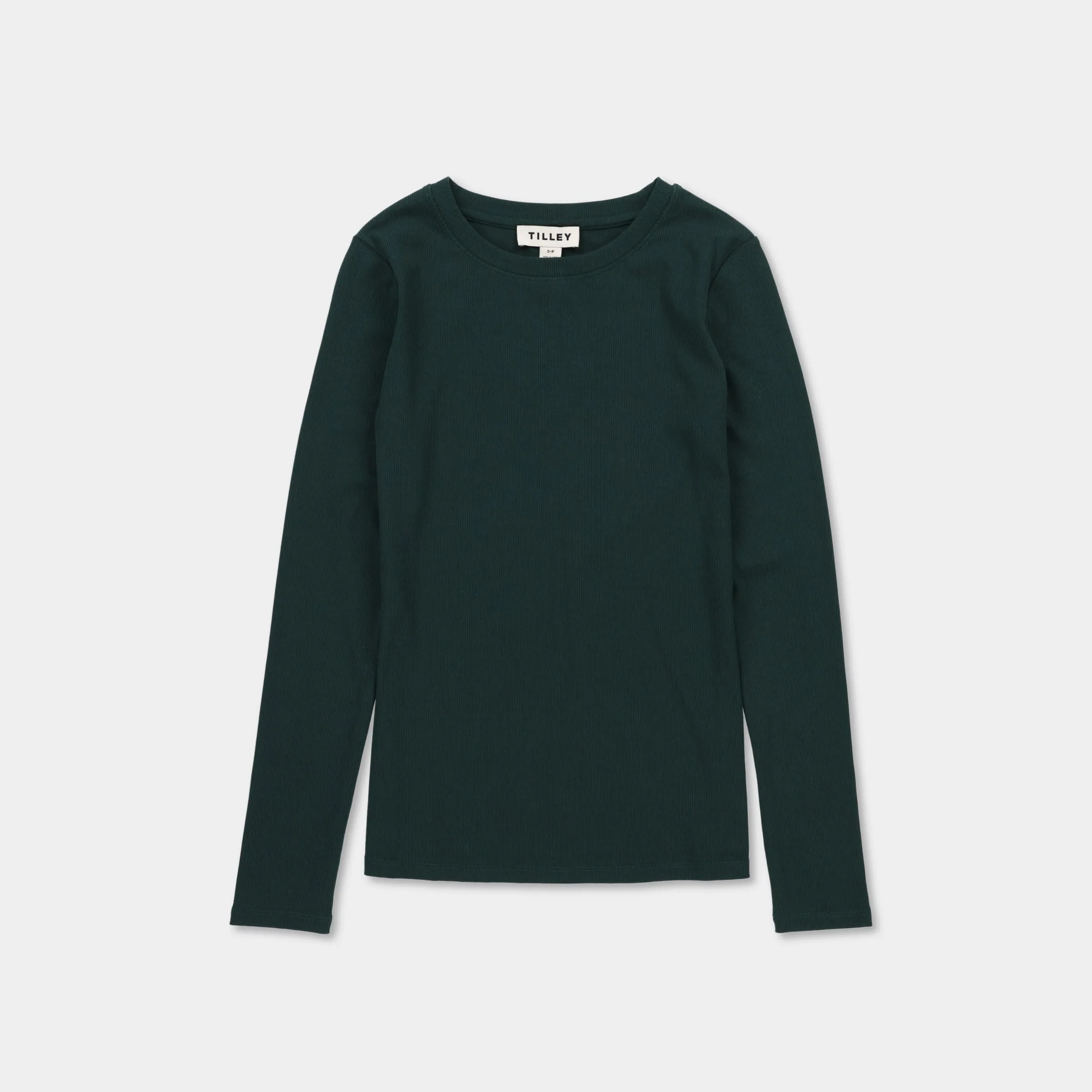 Long Sleeve Tencel Rib Tee
