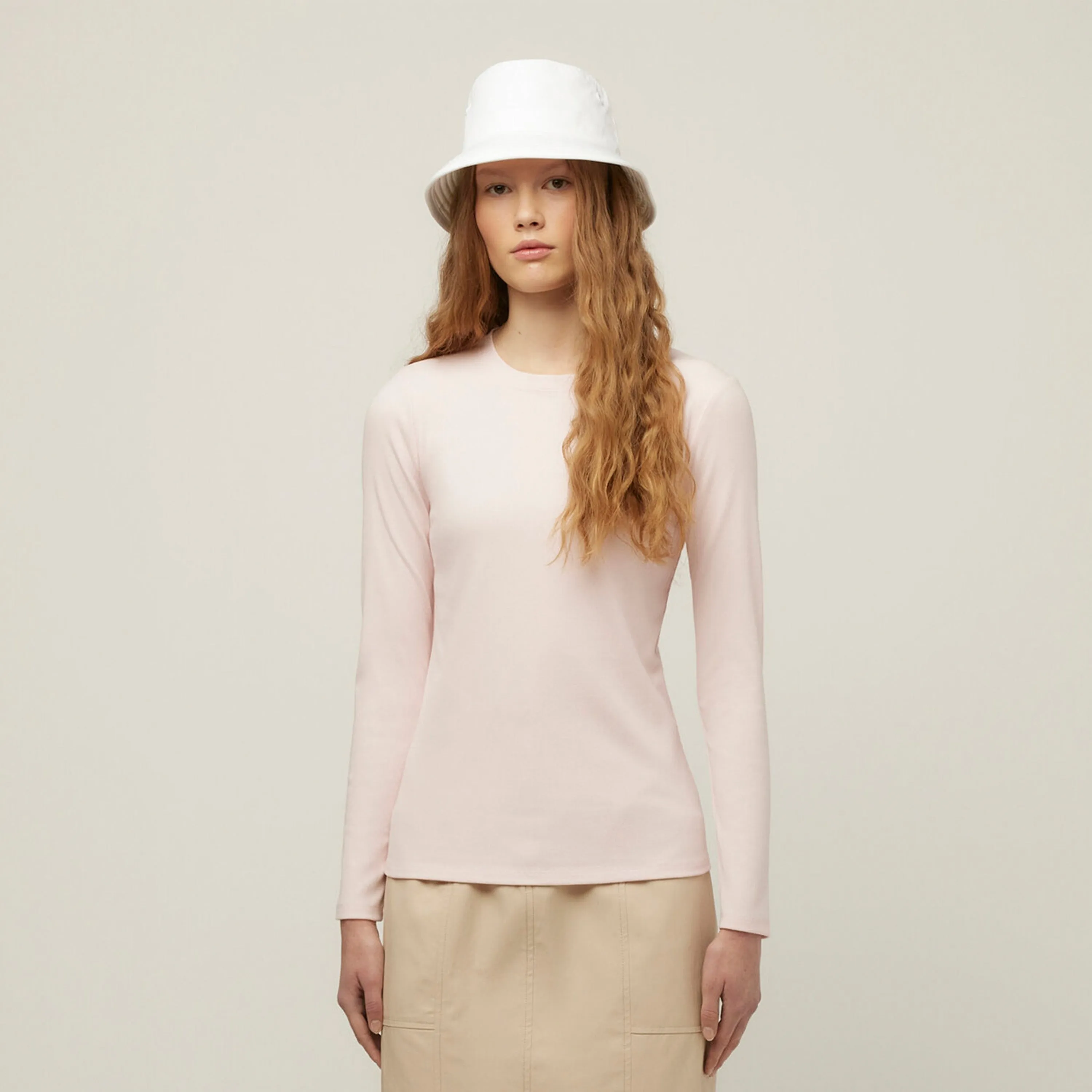 Long Sleeve Tencel Rib Tee