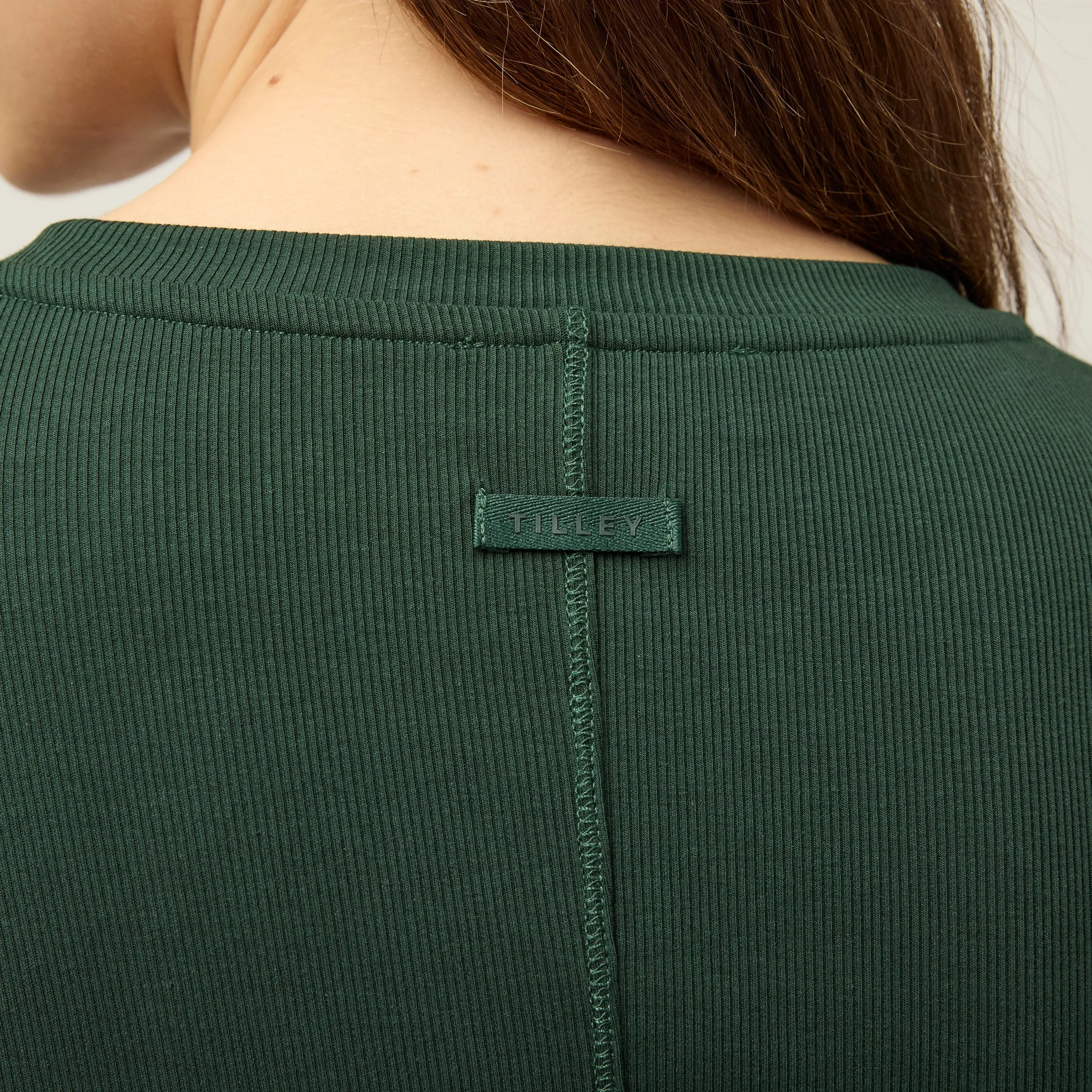 Long Sleeve Tencel Rib Tee