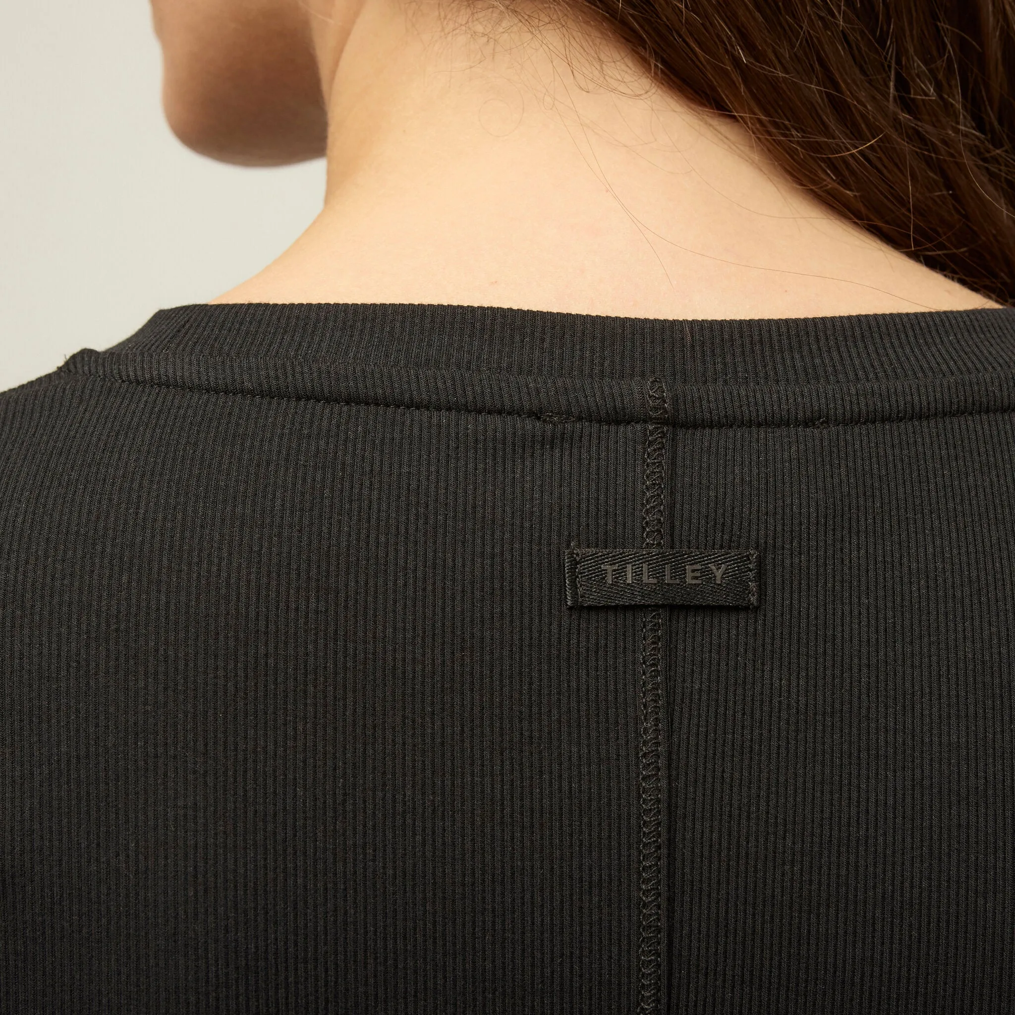 Long Sleeve Tencel Rib Tee