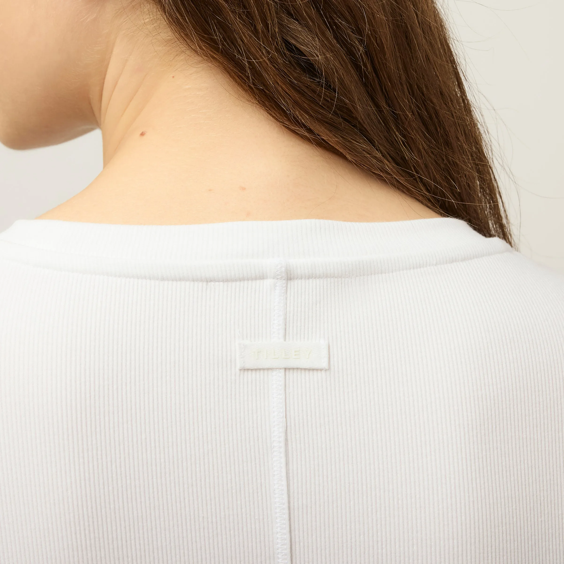 Long Sleeve Tencel Rib Tee