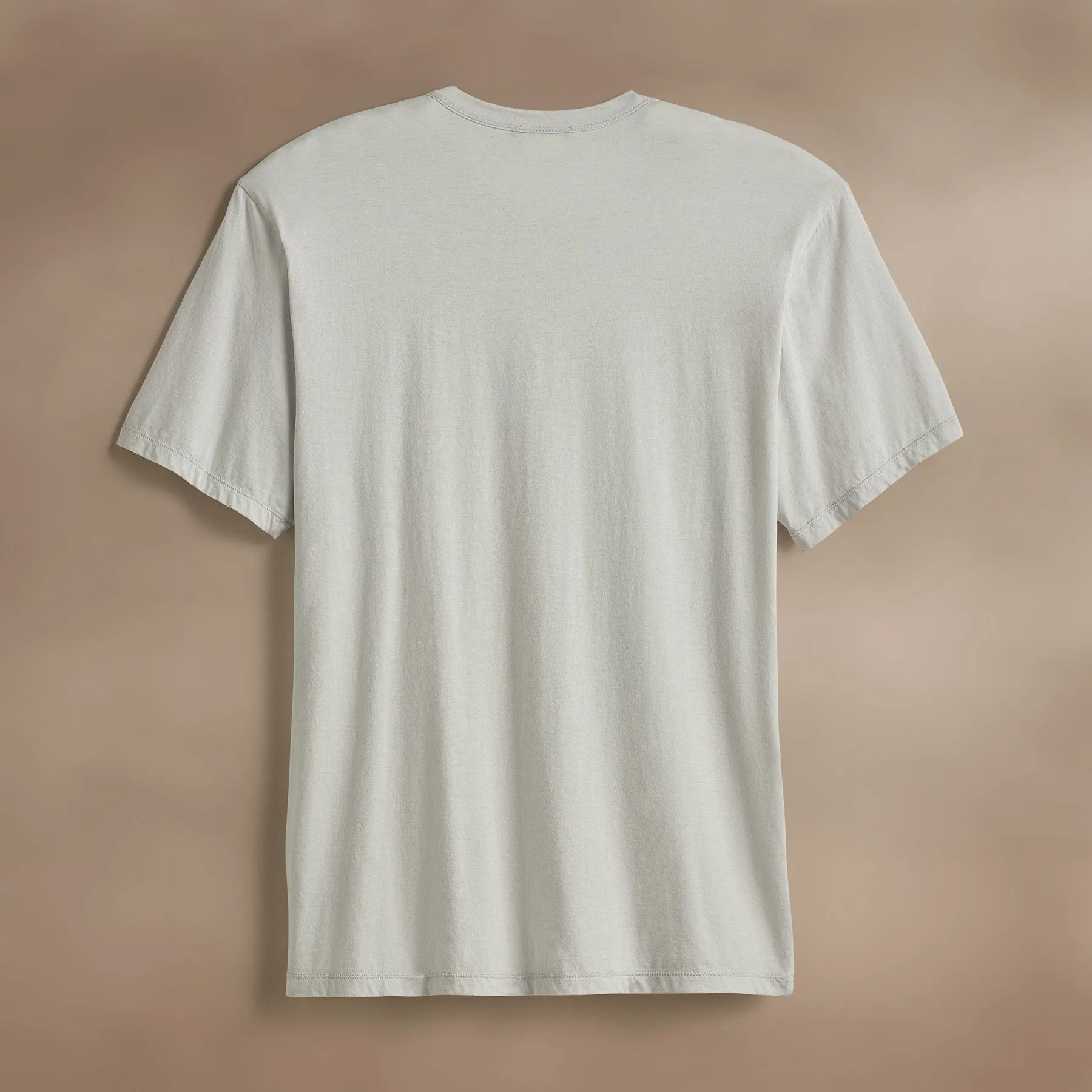 Luxe Lotus Jersey Tee - Light Mist