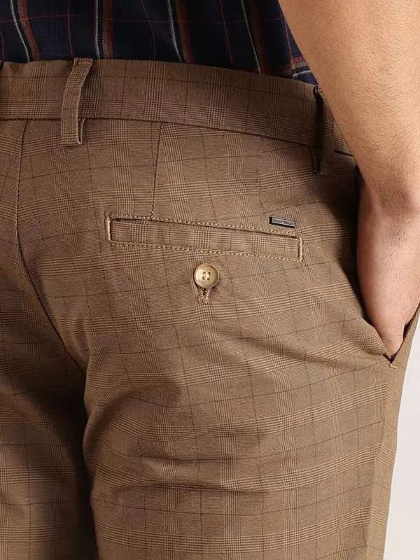 Men Urban Fit Polyester Blend Trouser