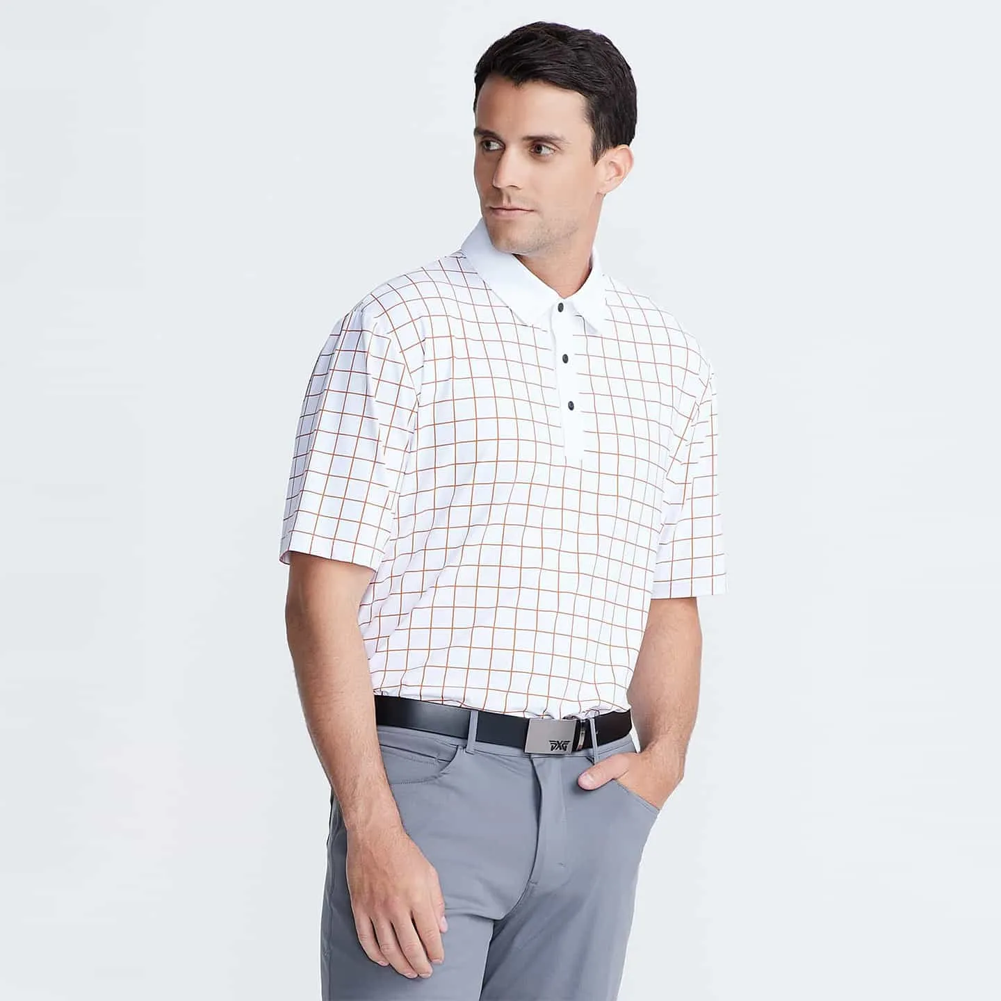 Men's Archive Windowpane Polo