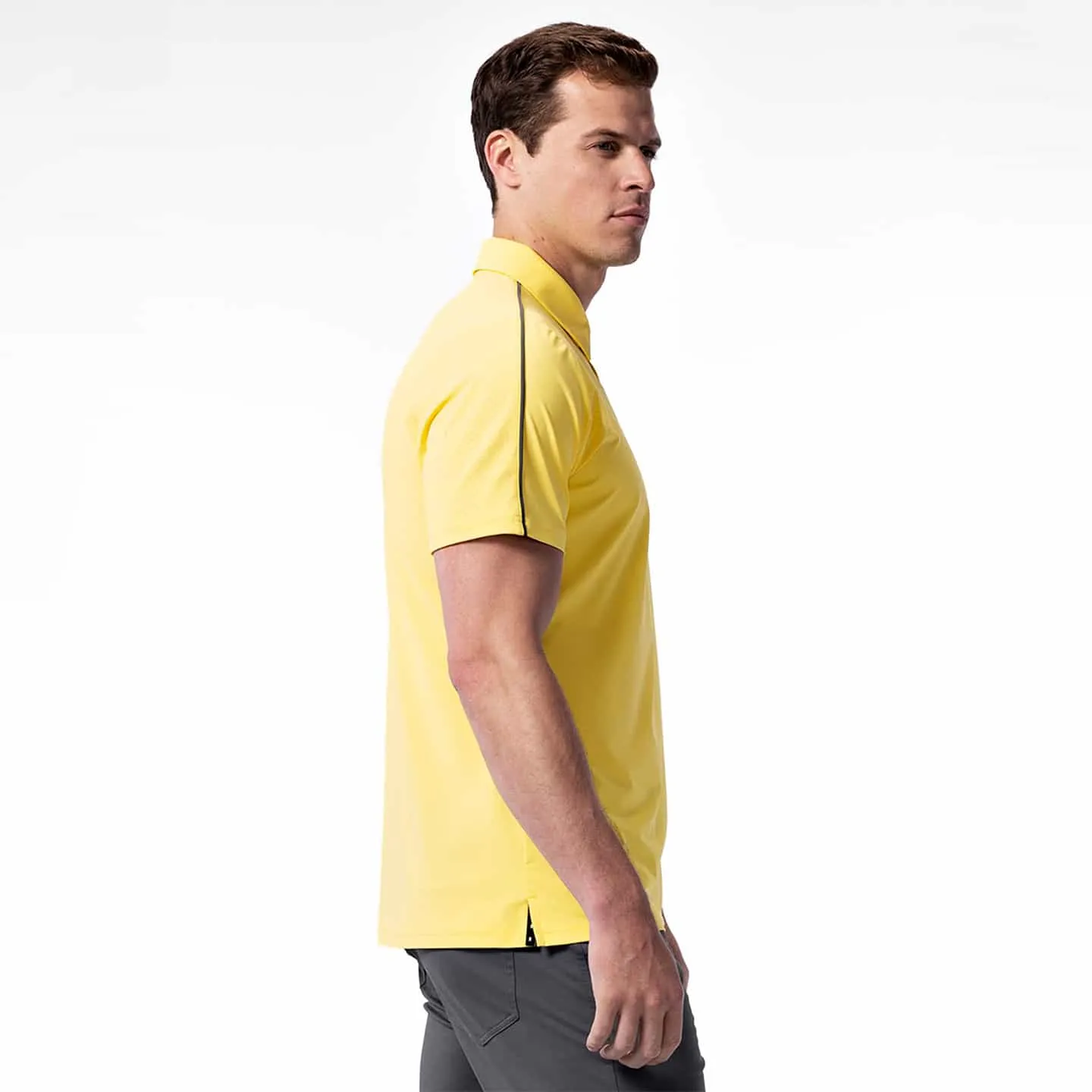 Men's Bonded Chest Stripe Polo