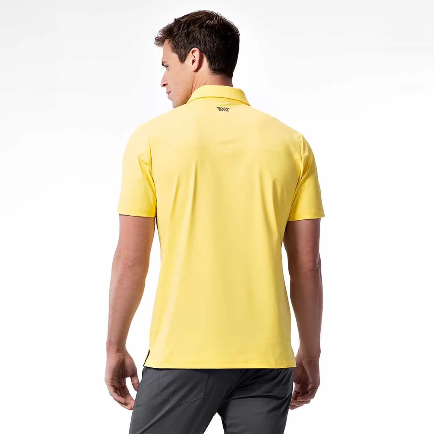 Men's Bonded Chest Stripe Polo