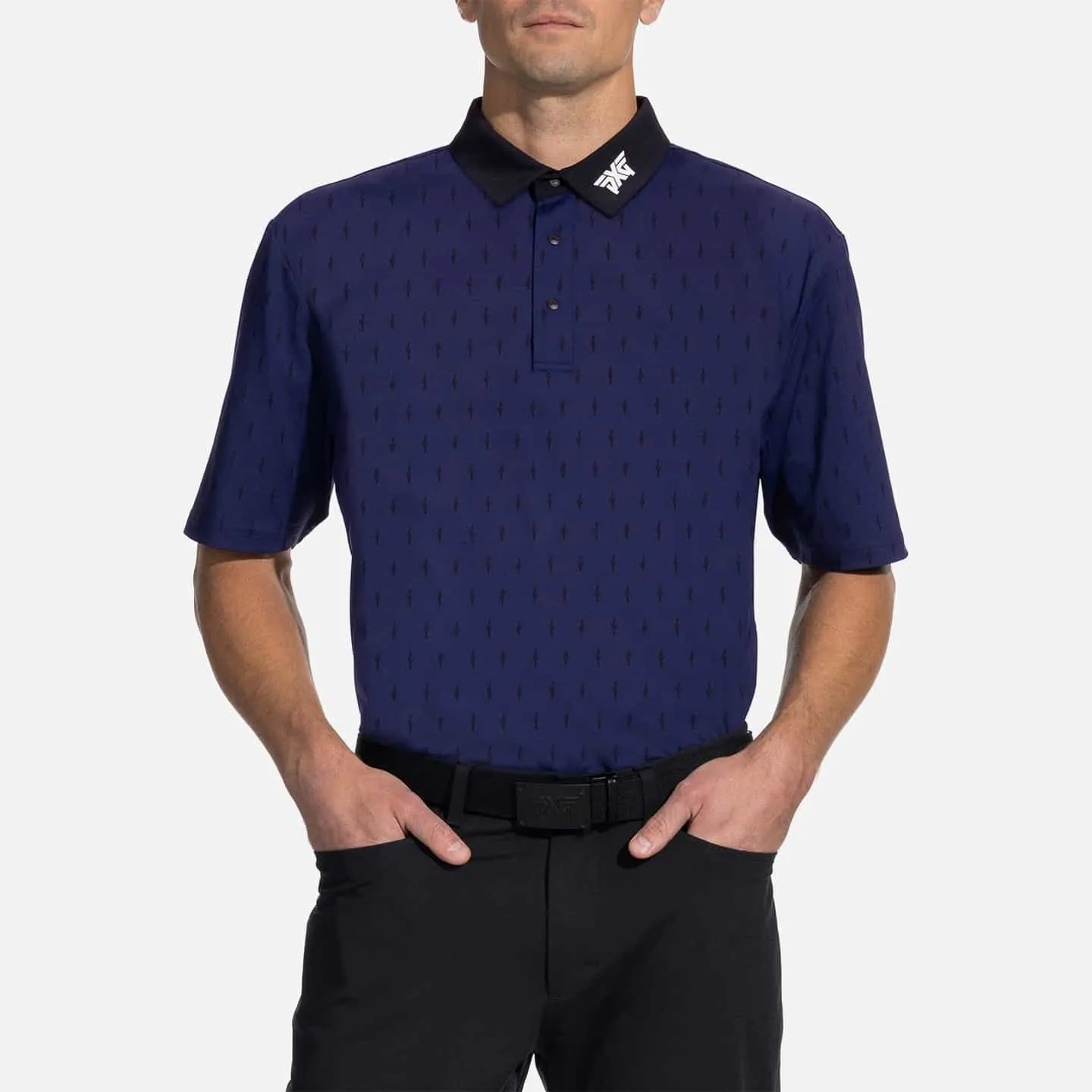 Men's Cactus Print Polo