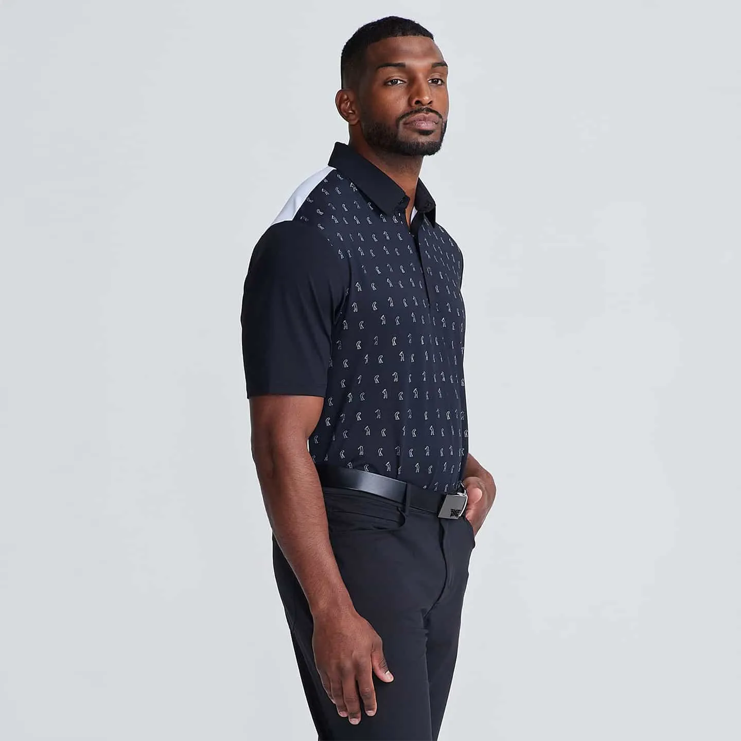 Men's Player Print Polo