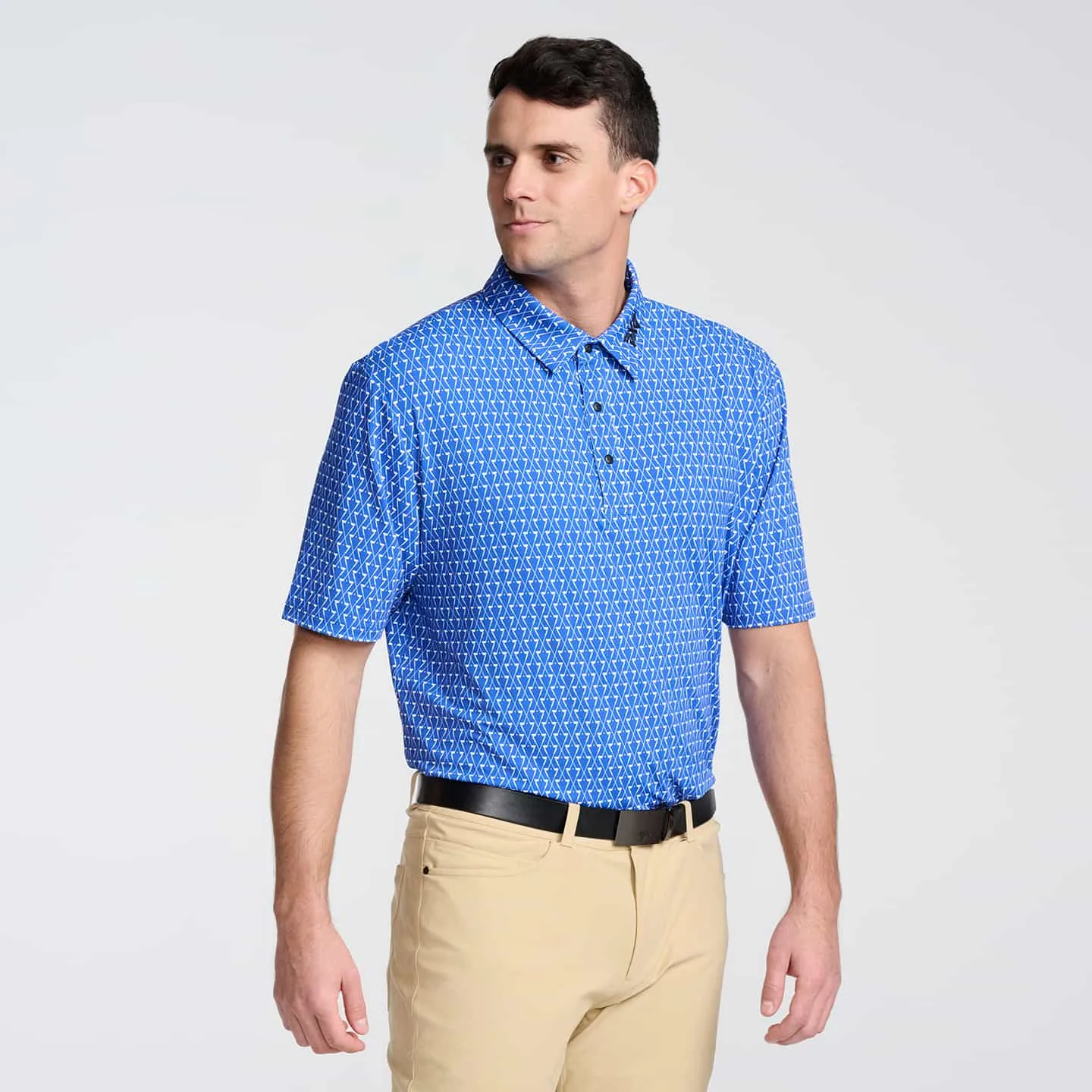 Men's Tour Crossed Driver Polo