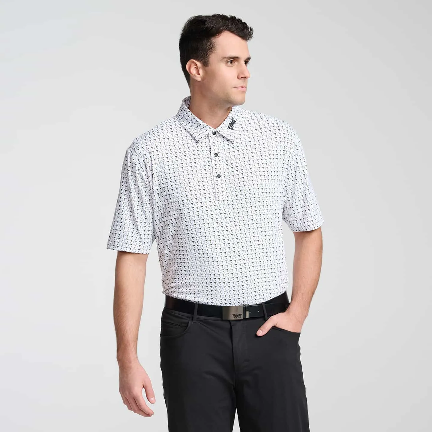 Men's Tour Crossed Driver Polo