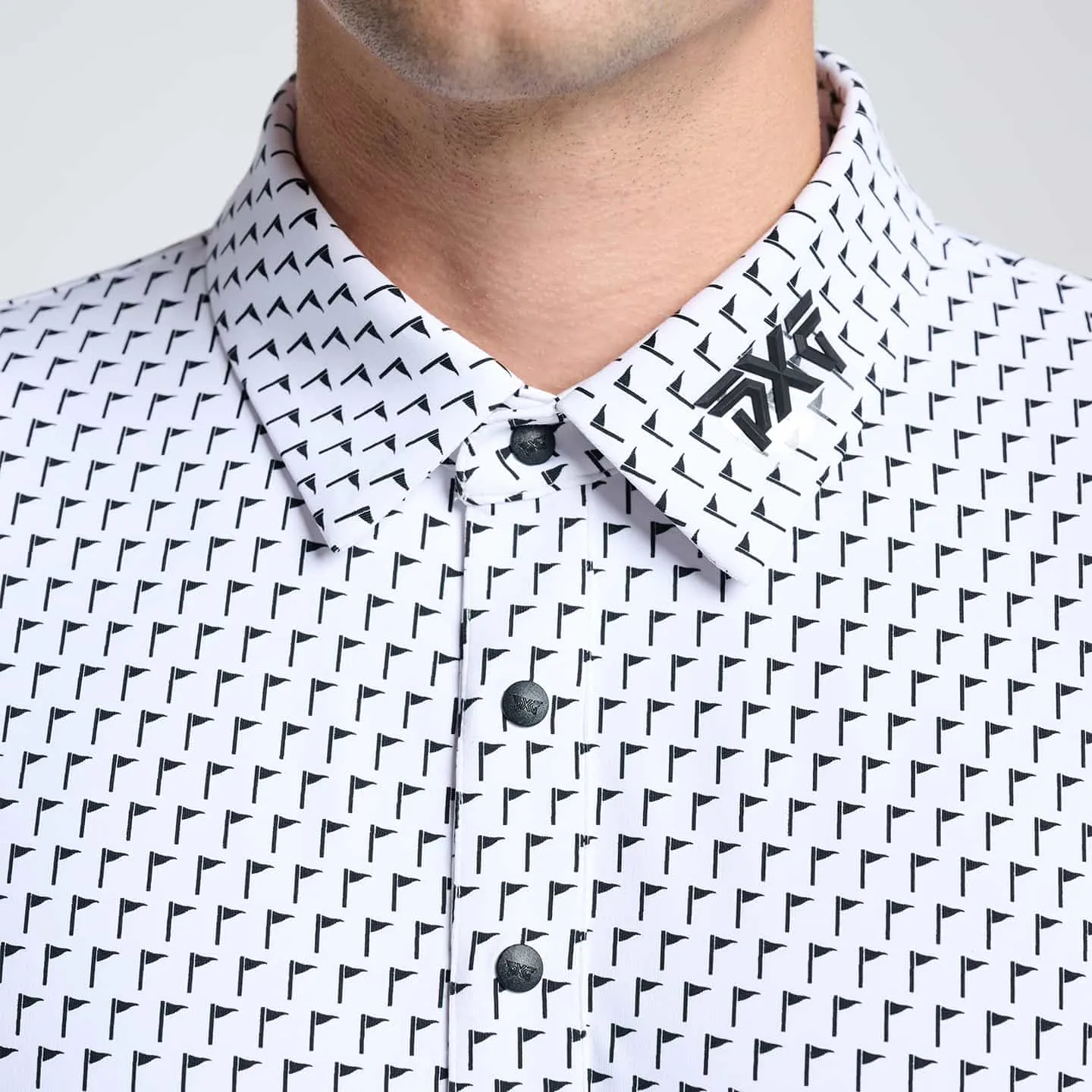 Men's Tour Pin Flag Polo