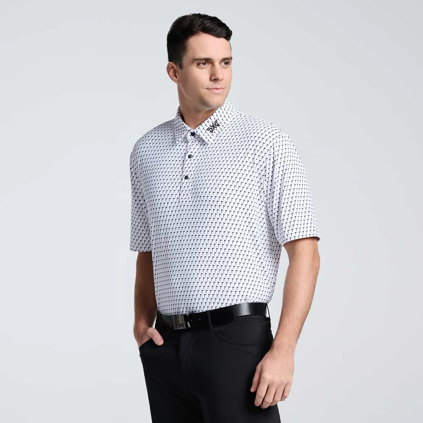 Men's Tour Pin Flag Polo