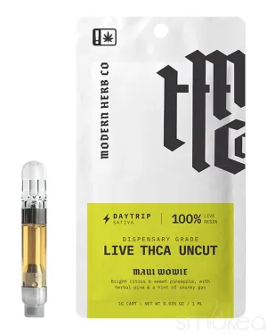 Modern Herb Co THCA Live Resin Uncut Cartridge - Maui Wowie