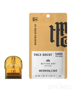 Modern Herb Co THCA Live Resin Uncut Pod Refill - Wedding Cake