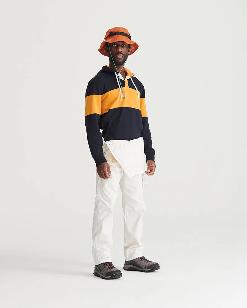 Organic Hooded Rugby Shirt