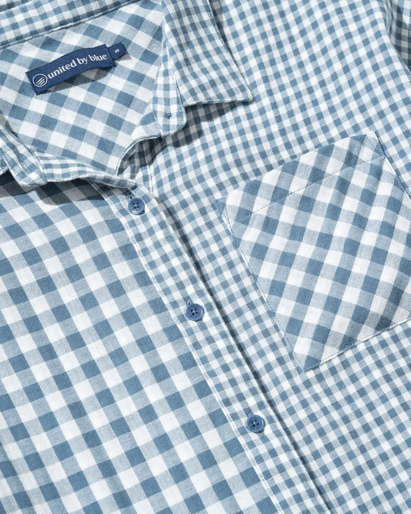 Organic Oversized Double Cloth Button Down