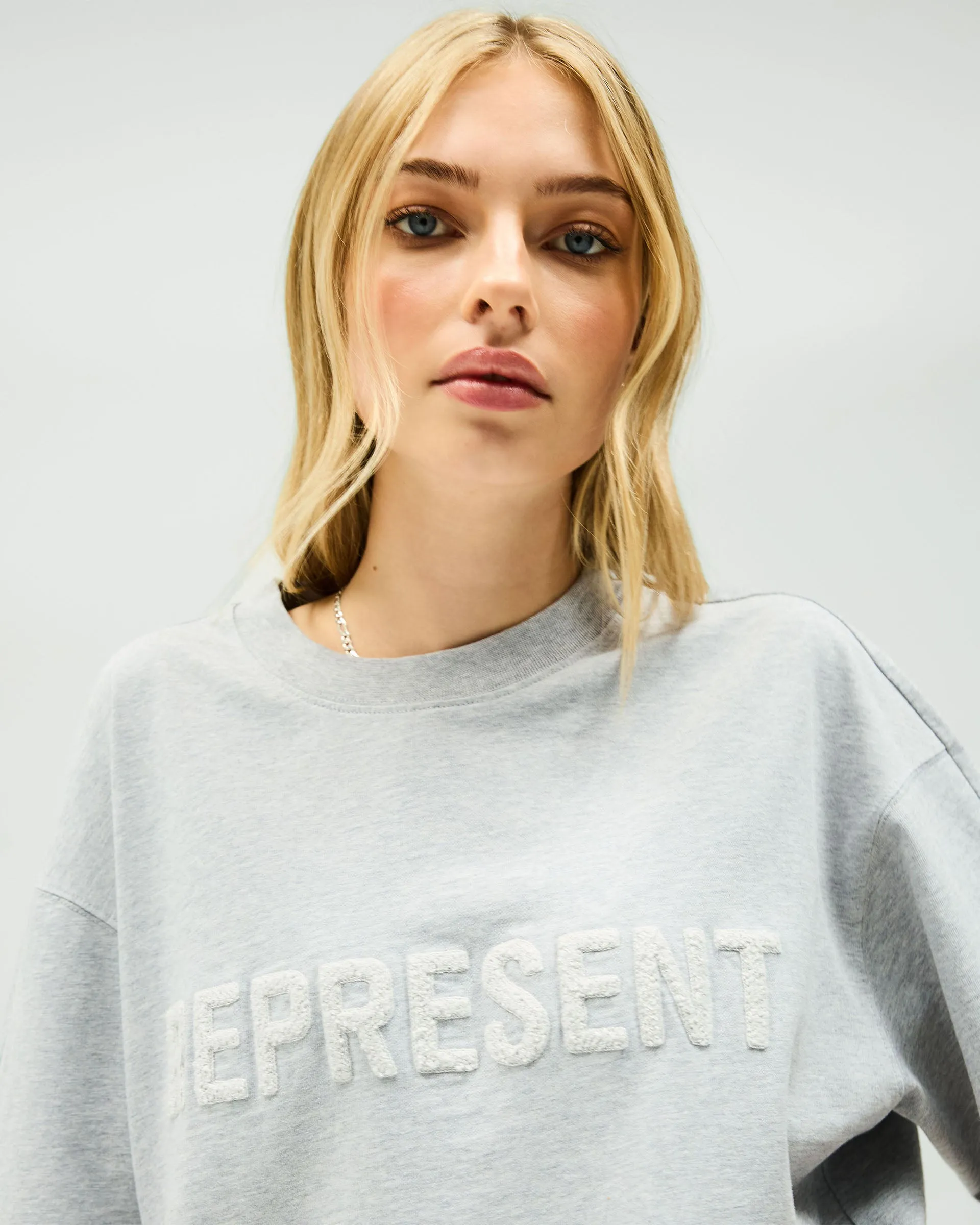 Owners Club Boyfriend T-Shirt - Grey Marl