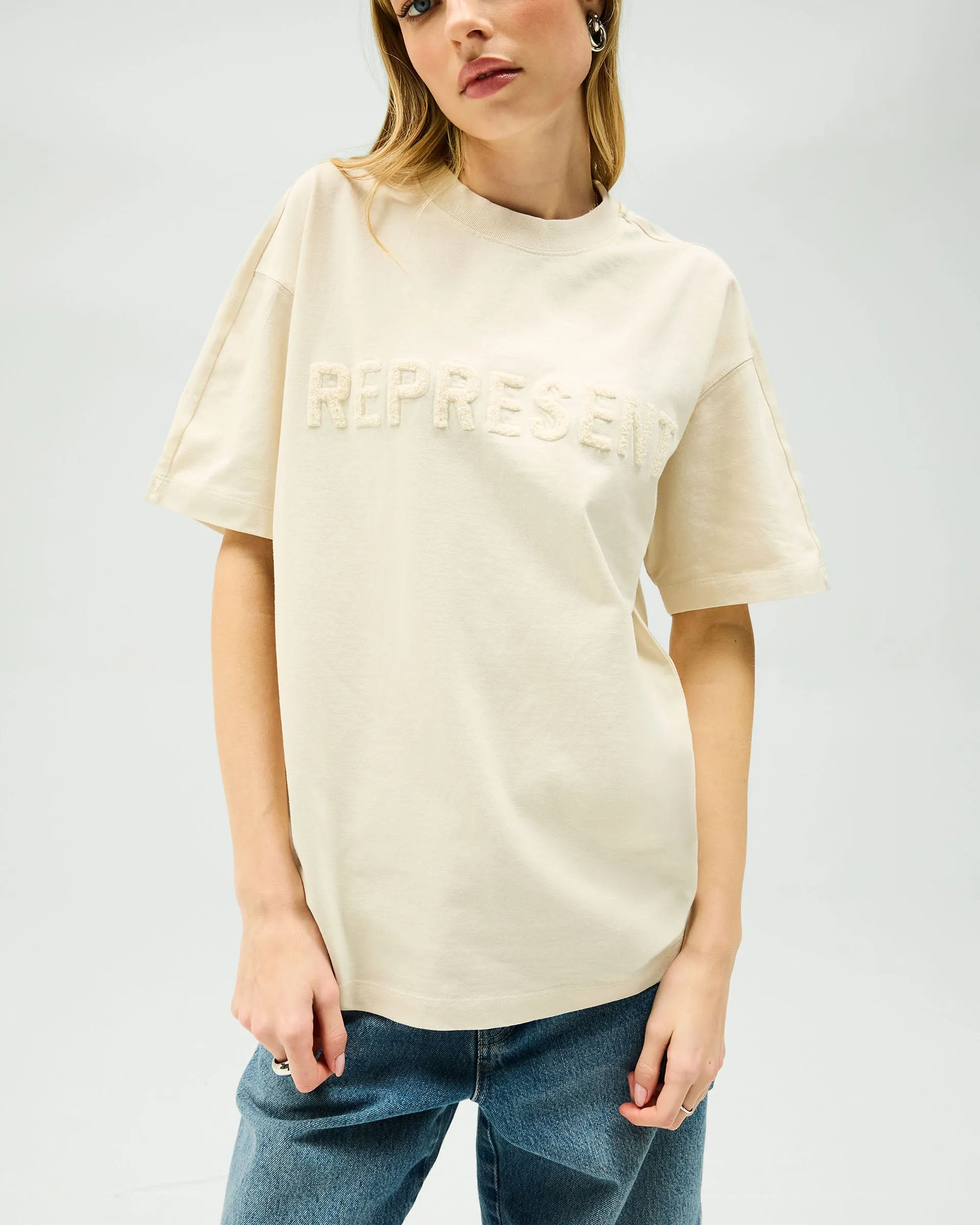 Owners Club Boyfriend T-Shirt - Oat Milk