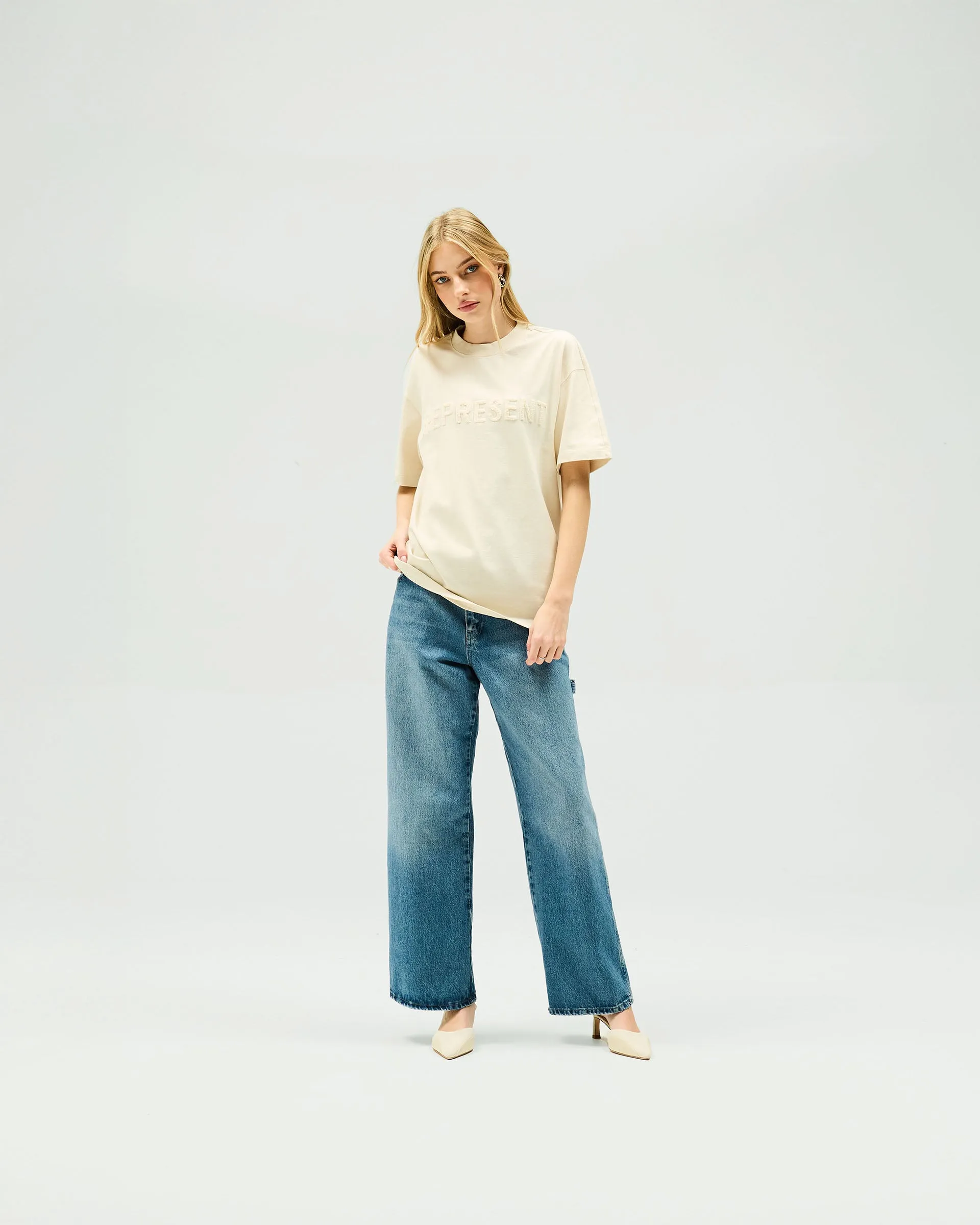 Owners Club Boyfriend T-Shirt - Oat Milk