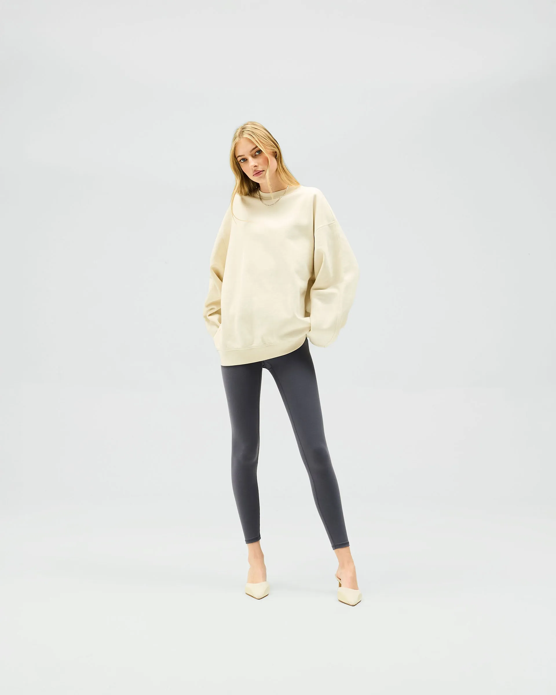 Owners Club Relaxed Sweater - Oat Milk