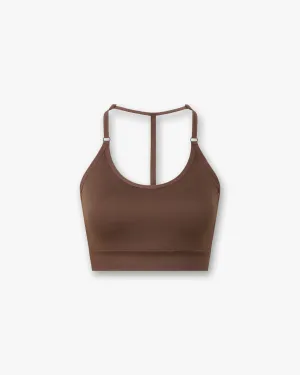 Owners Club Seamless Low Impact Bra - Mocha