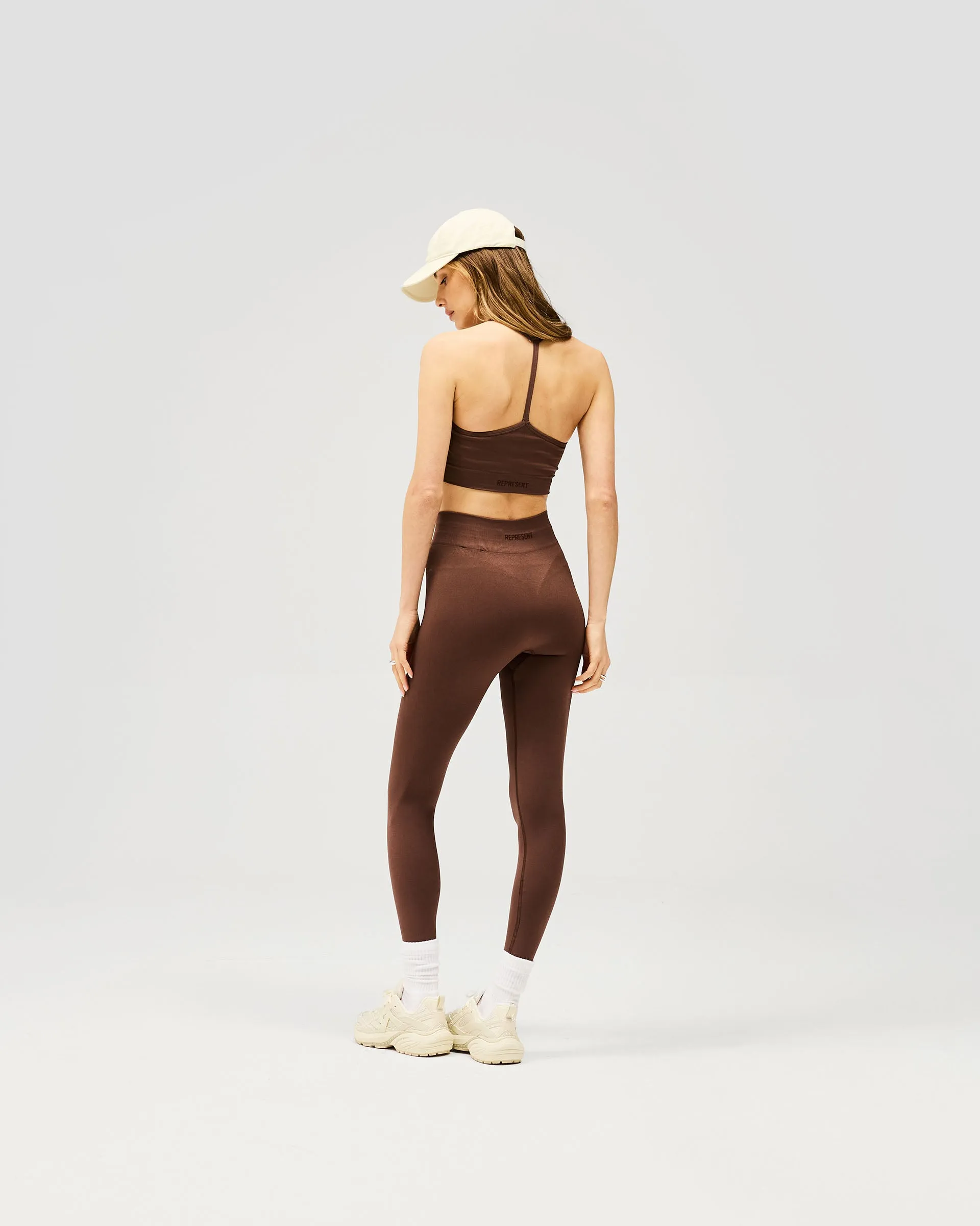 Owners Club Seamless Low Impact Bra - Mocha