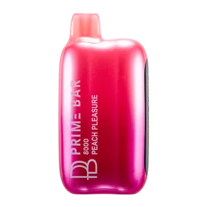 Peach Pleasure Prime Bar 8000