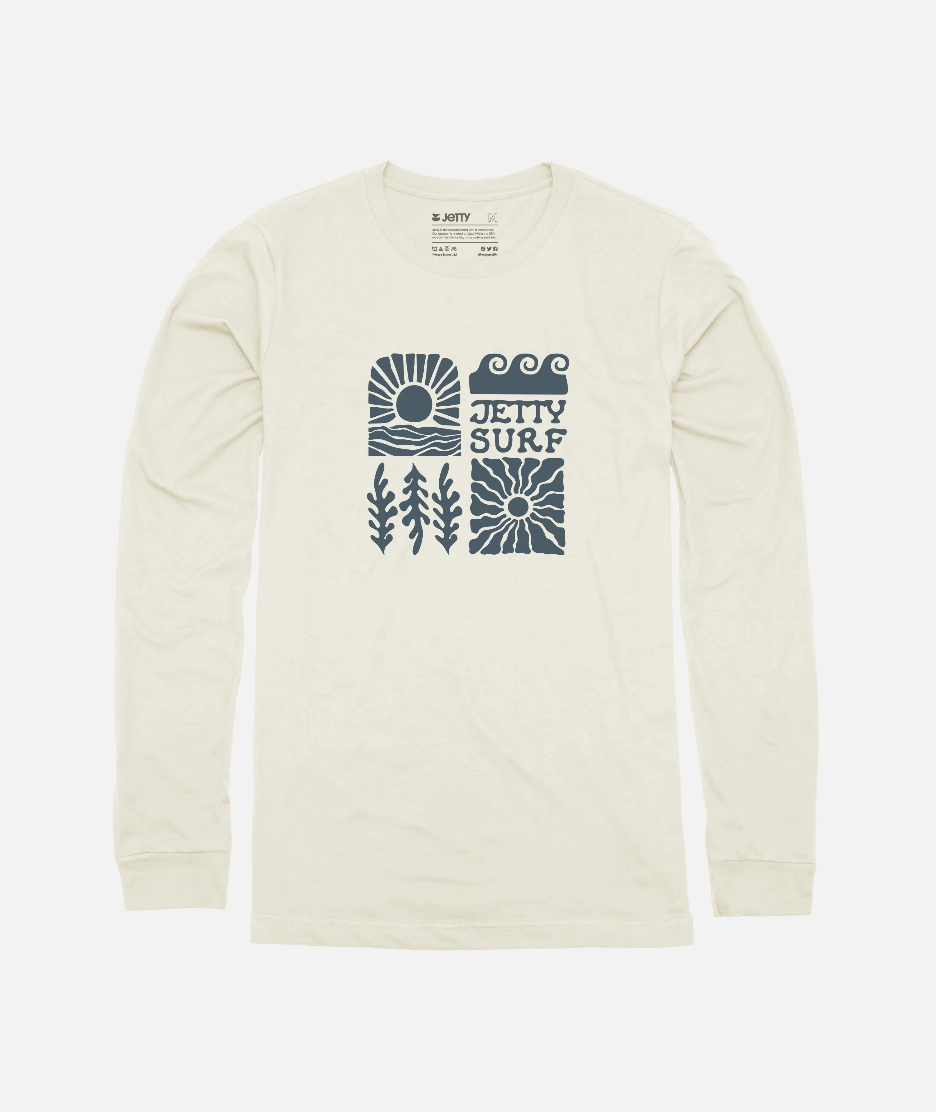 Pictogram Long Sleeve - White