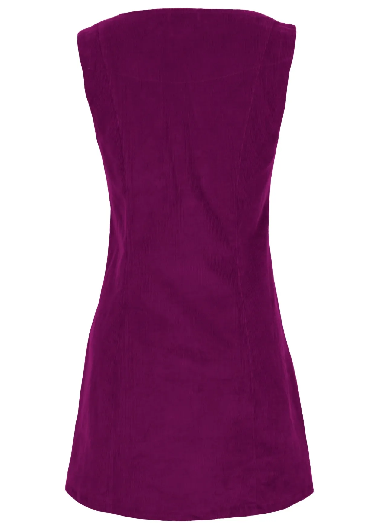 Polly Pocket Corduroy Tunic Plum Caspia
