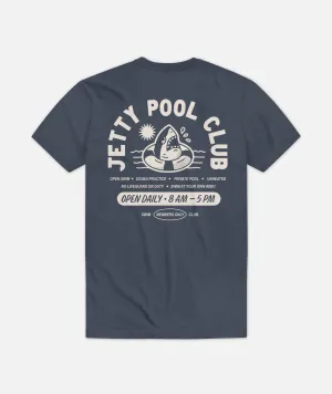 Pool Club Tee - Navy