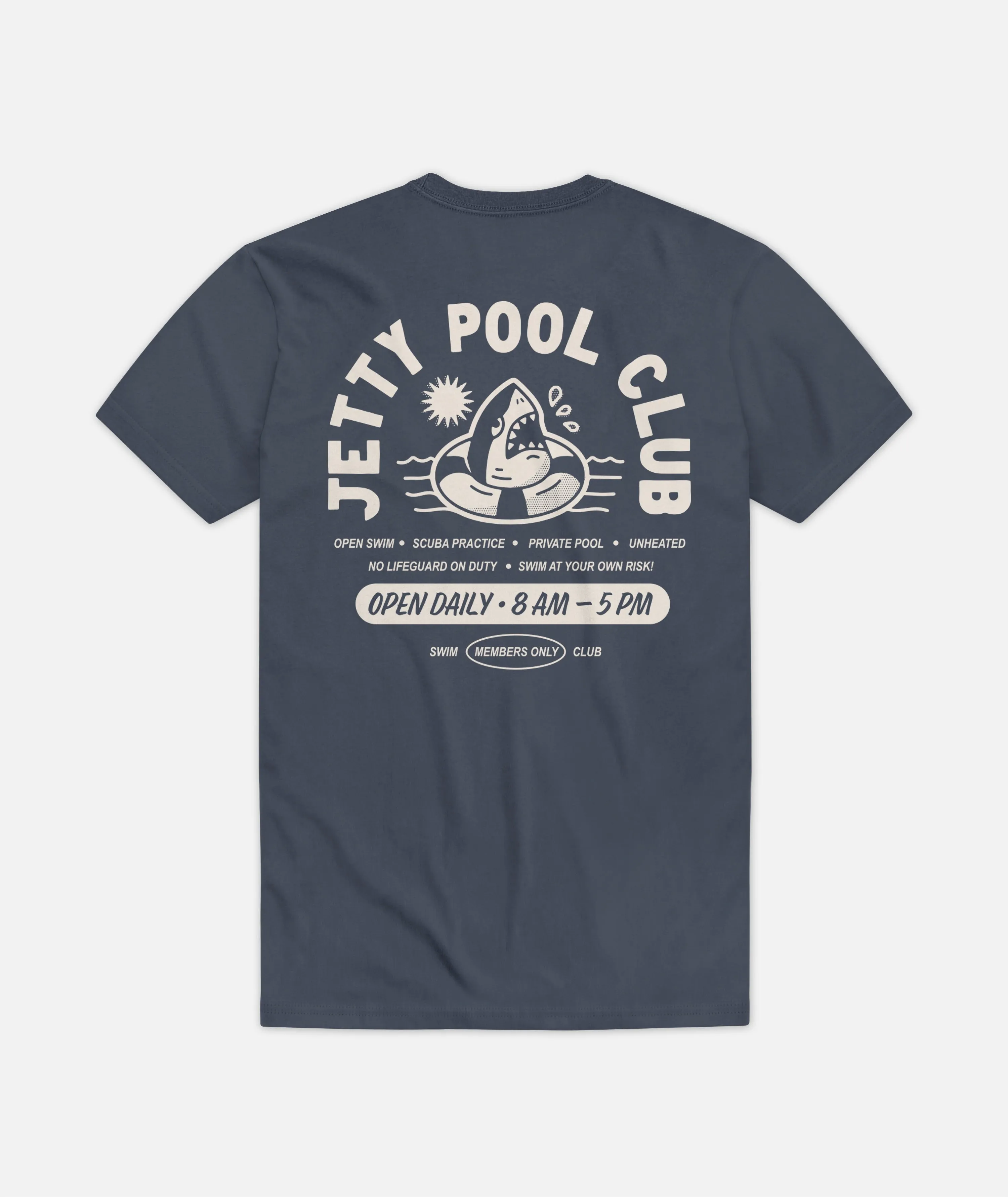 Pool Club Tee - Navy