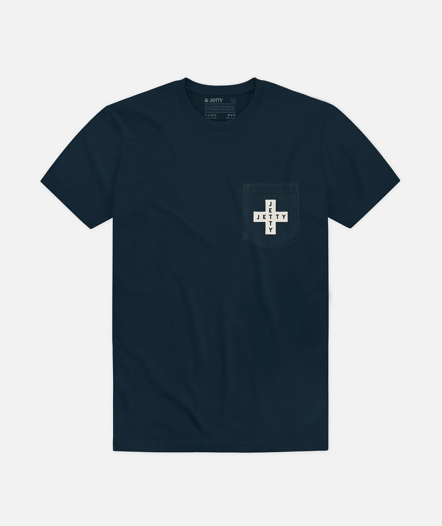 Portside Pocket Tee - Navy