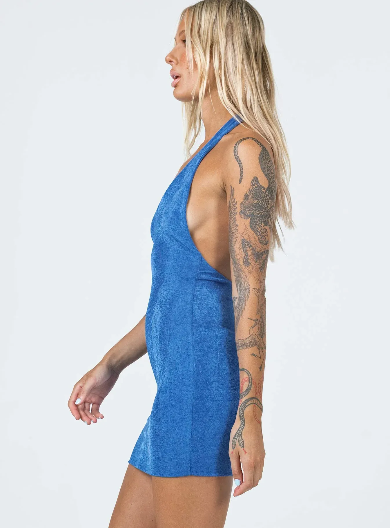 Riviera Mini Dress Blue