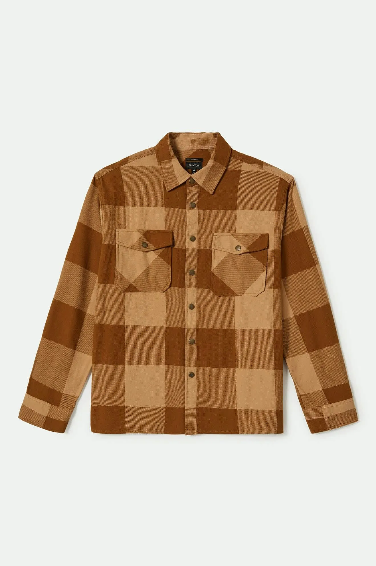 Selden L/S Flannel - Washed Copper/Curry Buffalo