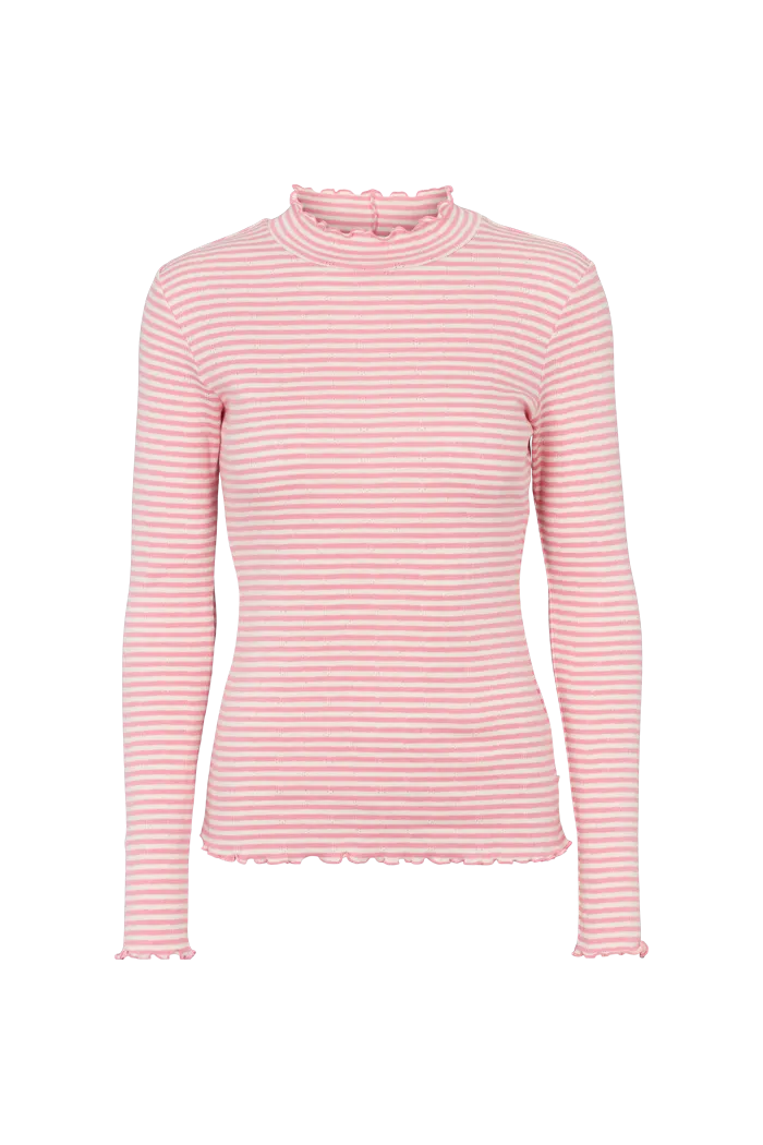 Silma High Neck - Conch shell / birch