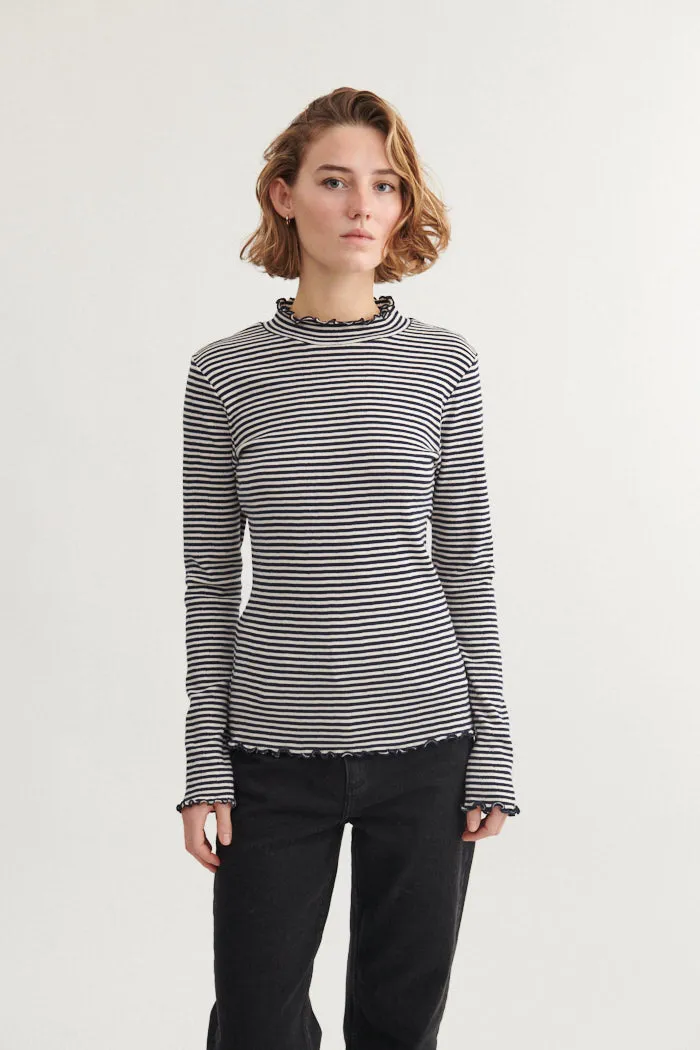 Silma High Neck - Sky captain / birch