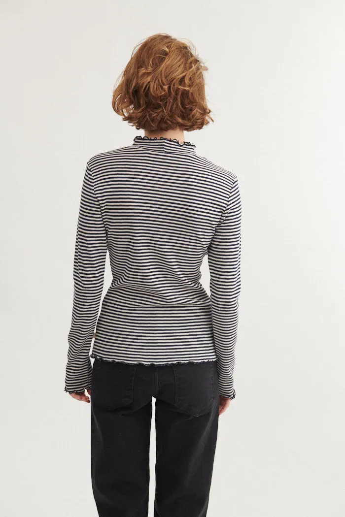 Silma High Neck - Sky captain / birch