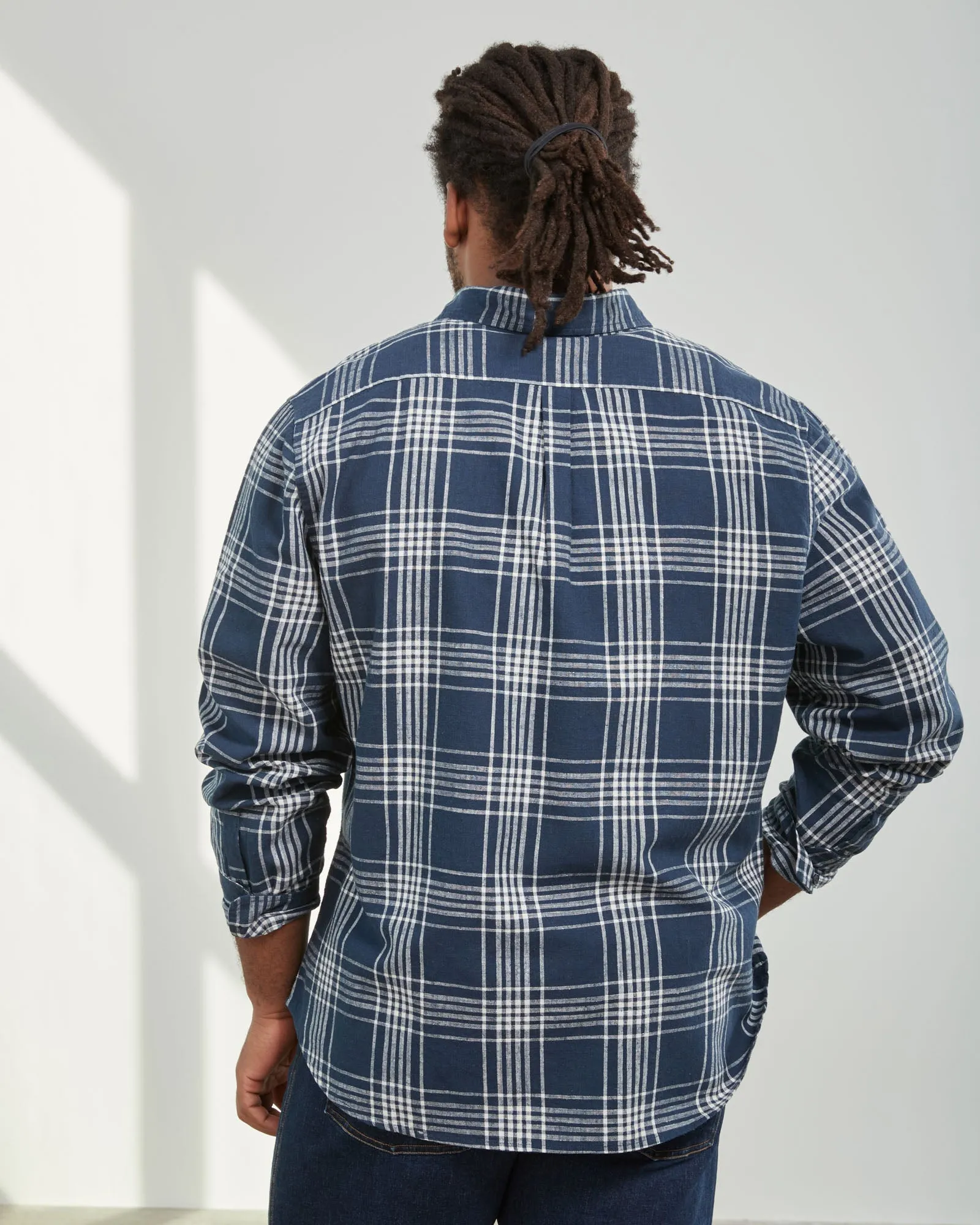 SoftHemp™ Chambray Button Down Shirt