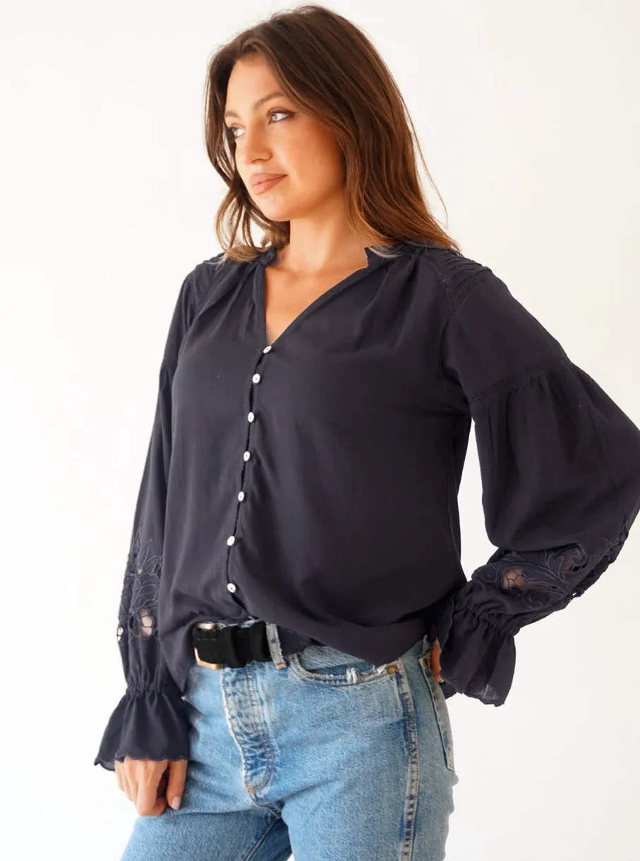 Stevie Blouse - Black