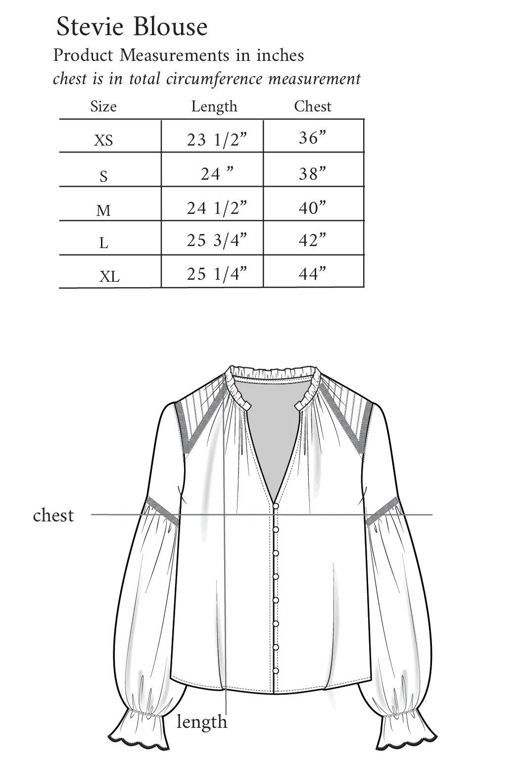 Stevie Blouse - Black
